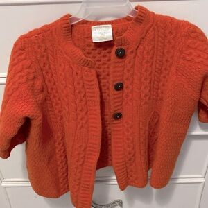 Kiloran Knitwear Women's Wool Short Sleeve Cardigan Sweater Size XXL Ireland